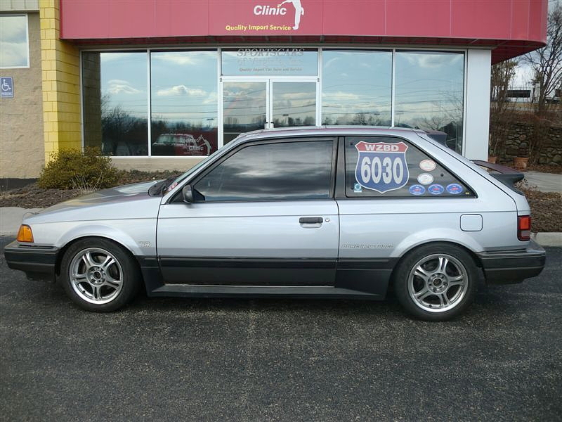 Illustration for article titled For $9,500, This 1988 Mazda 323 GTX Might Be One For The Record Books